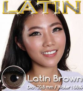 latin-brown softlens